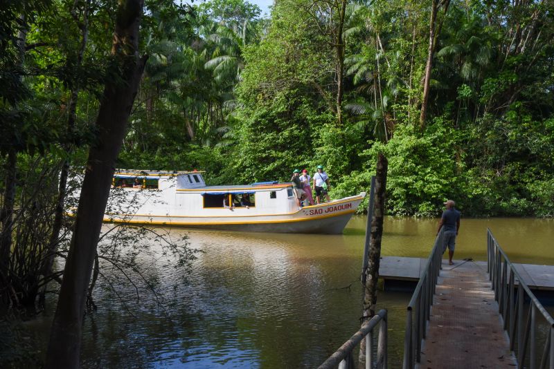 Eco trilha na Ilha de João Pilatos