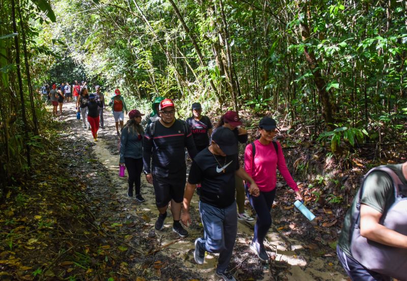 Eco trilha na Ilha de João Pilatos