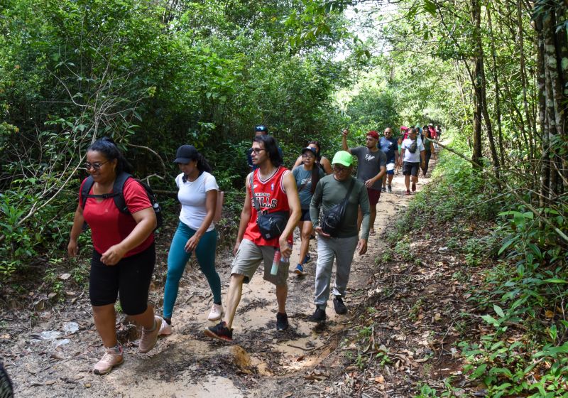 Eco trilha na Ilha de João Pilatos