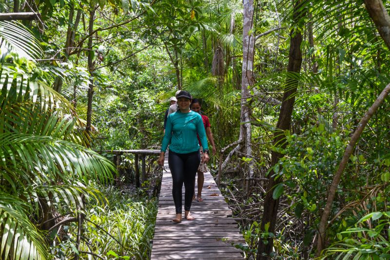 Eco trilha na Ilha de João Pilatos