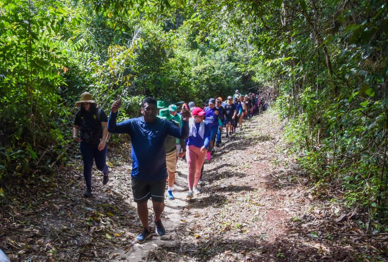 Eco trilha na Ilha de João Pilatos