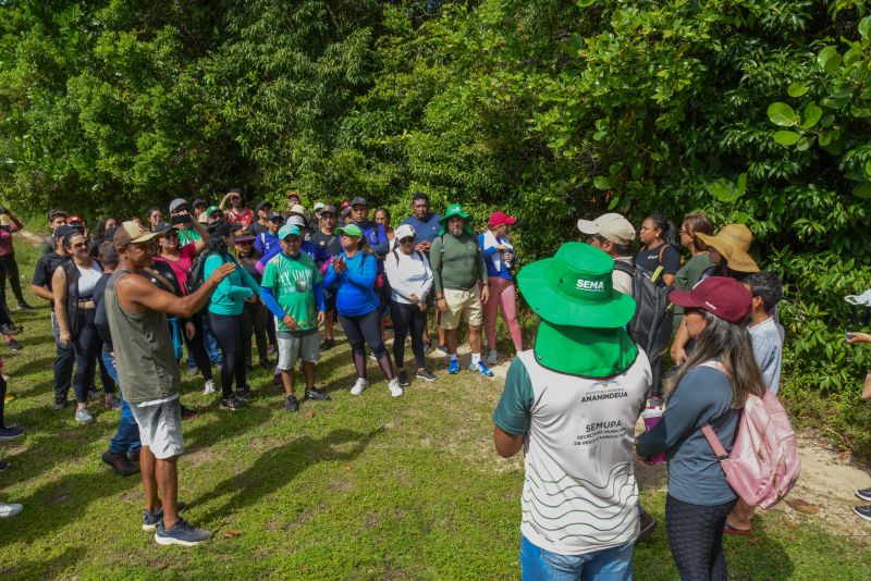 Eco trilha na Ilha de João Pilatos