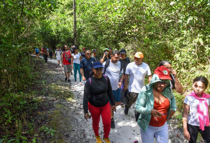 Eco trilha na Ilha de João Pilatos