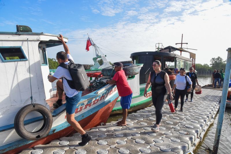 Eco trilha na Ilha de João Pilatos