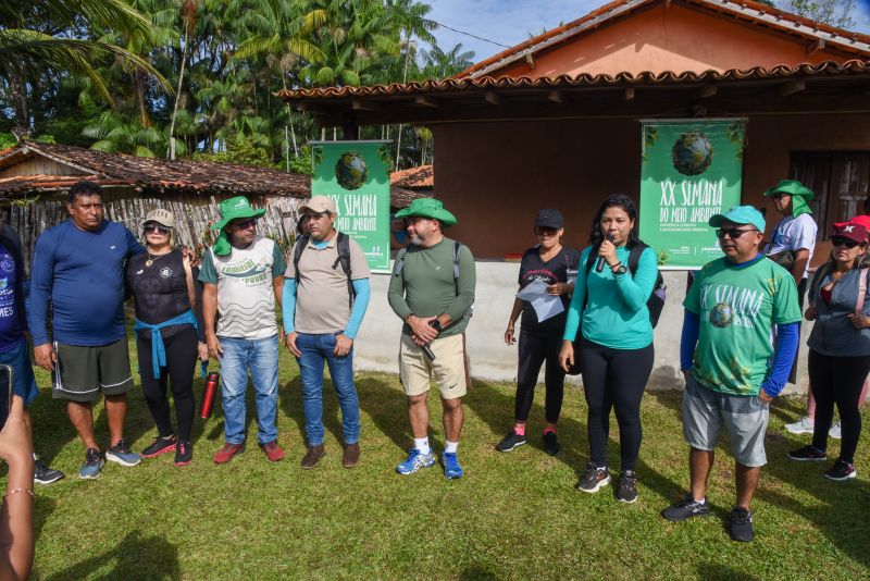 Eco trilha na Ilha de João Pilatos