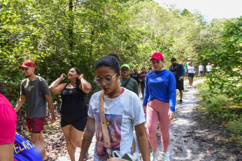 Eco trilha na Ilha de João Pilatos