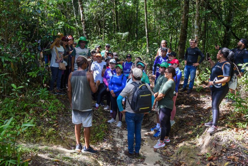 Eco trilha na Ilha de João Pilatos