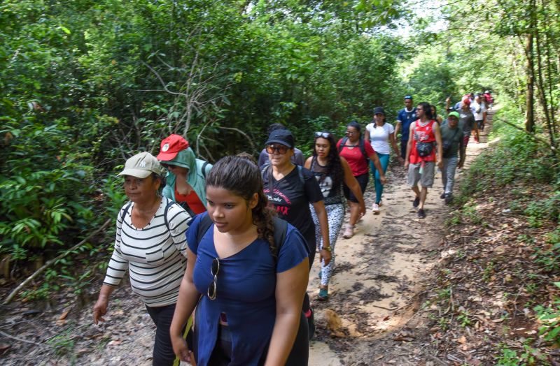 Eco trilha na Ilha de João Pilatos