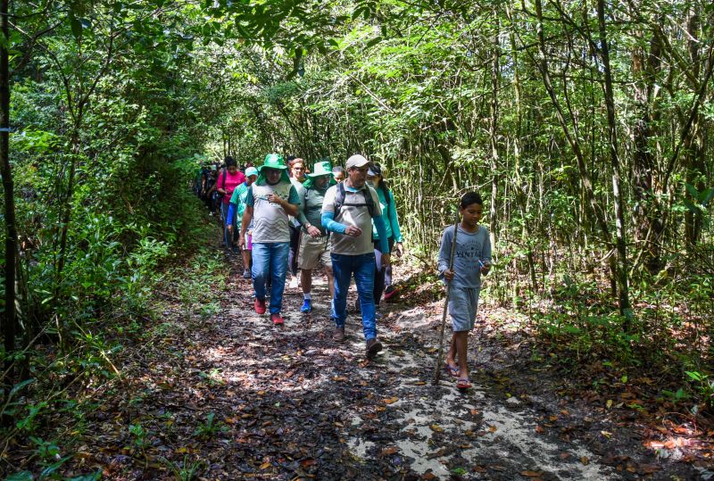 Eco trilha na Ilha de João Pilatos