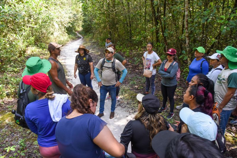 Eco trilha na Ilha de João Pilatos