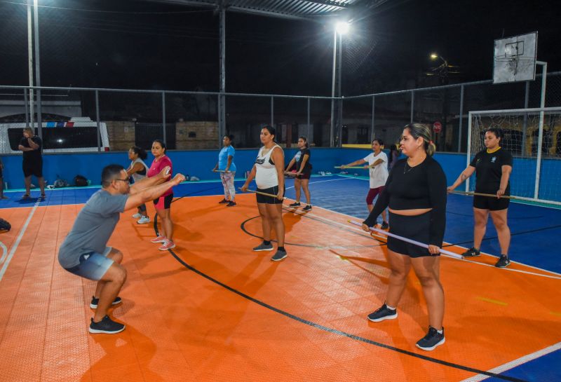 Aulão de Ritbox na praça Marcos Vinícius Leite Rodrigues no bairro 40 H