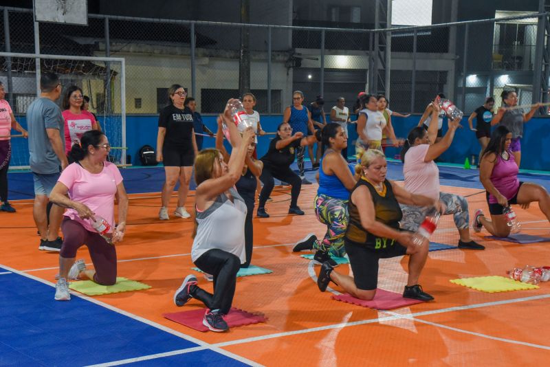 Aulão de Ritbox na praça Marcos Vinícius Leite Rodrigues no bairro 40 H