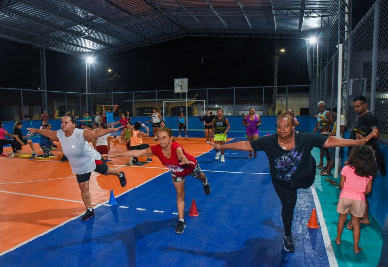 Aulão de Ritbox na praça Marcos Vinícius Leite Rodrigues no bairro 40 H