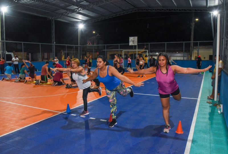 Aulão de Ritbox na praça Marcos Vinícius Leite Rodrigues no bairro 40 H