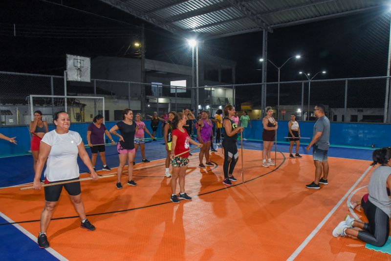 Aulão de Ritbox na praça Marcos Vinícius Leite Rodrigues no bairro 40 H