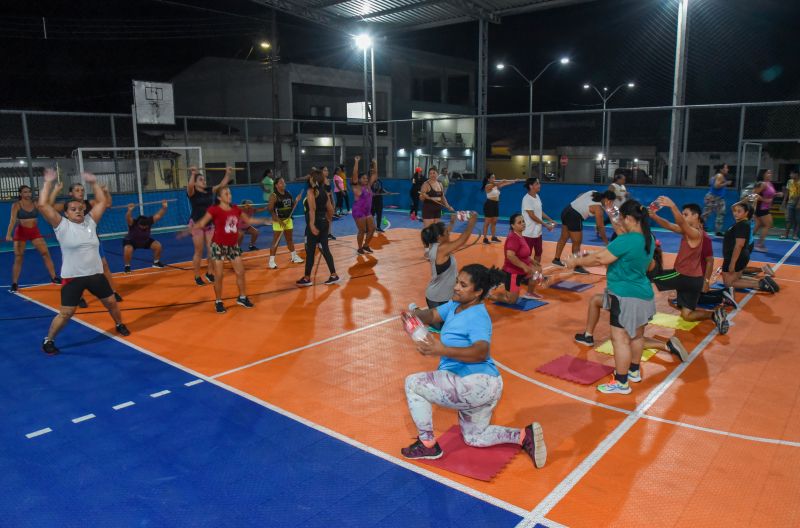 Aulão de Ritbox na praça Marcos Vinícius Leite Rodrigues no bairro 40 H