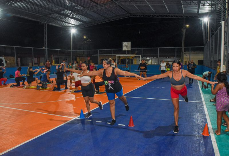 Aulão de Ritbox na praça Marcos Vinícius Leite Rodrigues no bairro 40 H