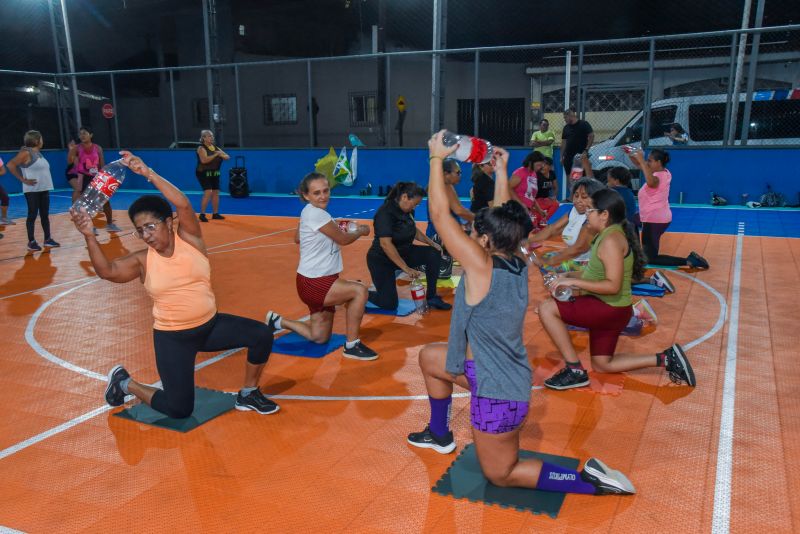 Aulão de Ritbox na praça Marcos Vinícius Leite Rodrigues no bairro 40 H