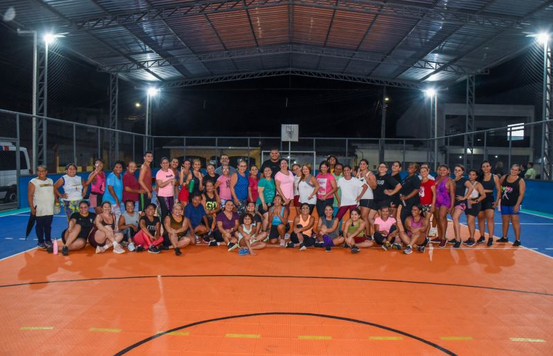 Aulão de Ritbox na praça Marcos Vinícius Leite Rodrigues no bairro 40 H
