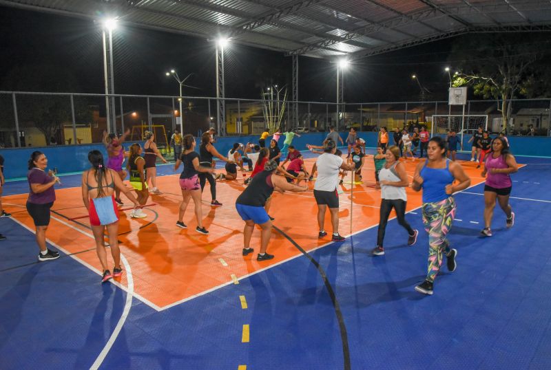 Aulão de Ritbox na praça Marcos Vinícius Leite Rodrigues no bairro 40 H