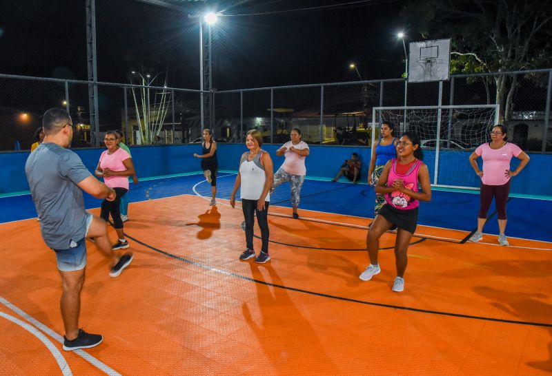 Aulão de Ritbox na praça Marcos Vinícius Leite Rodrigues no bairro 40 H