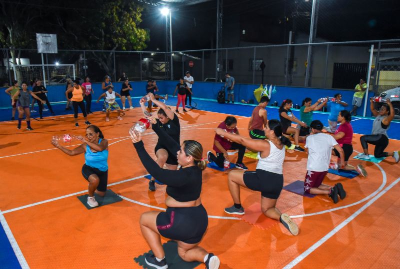 Aulão de Ritbox na praça Marcos Vinícius Leite Rodrigues no bairro 40 H