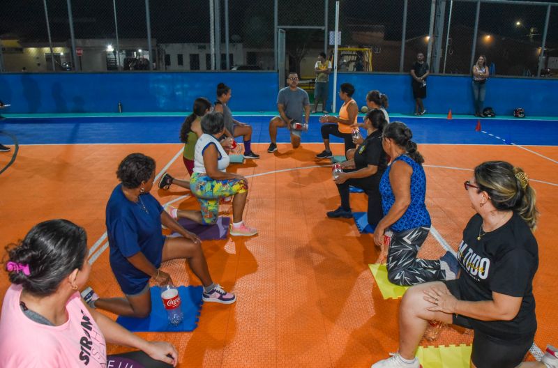 Aulão de Ritbox na praça Marcos Vinícius Leite Rodrigues no bairro 40 H