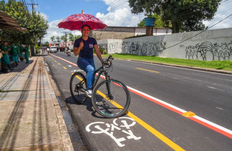 Entrega da estrada do Curuçambá totalmente requalificada e sinalizada