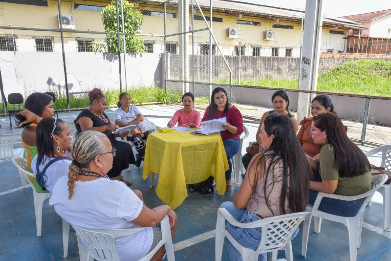 Pré Conferências da Mulher no CRAS Estrela do conjunto Júlia Seffer