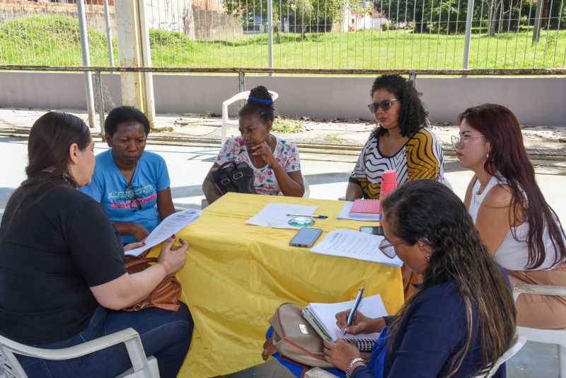 Pré Conferências da Mulher no CRAS Estrela do conjunto Júlia Seffer