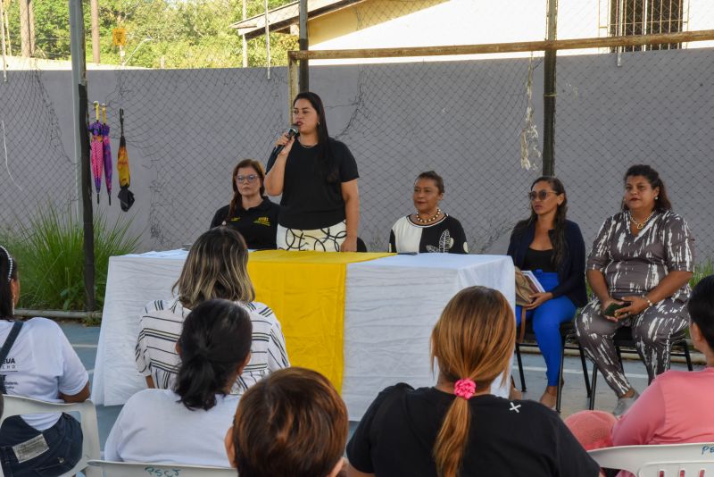 Pré Conferências da Mulher no CRAS Estrela do conjunto Júlia Seffer
