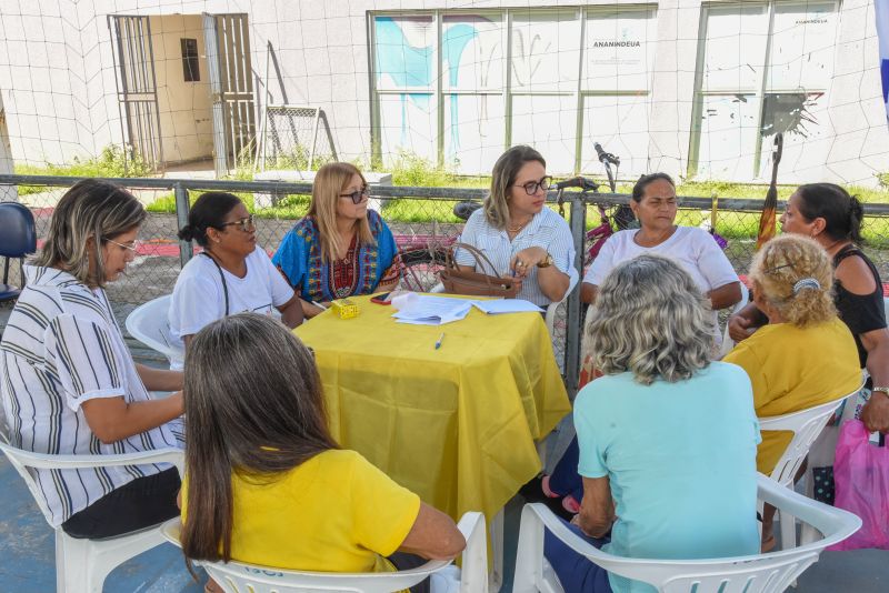 Pré Conferências da Mulher no CRAS Estrela do conjunto Júlia Seffer