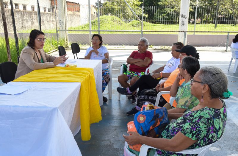 Pré Conferências da Mulher no CRAS Estrela do conjunto Júlia Seffer