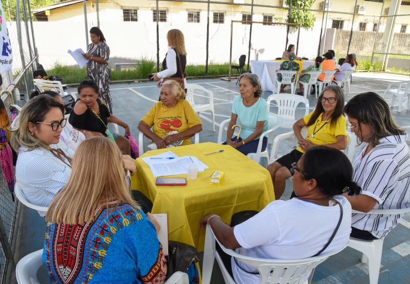 Pré Conferências da Mulher no CRAS Estrela do conjunto Júlia Seffer