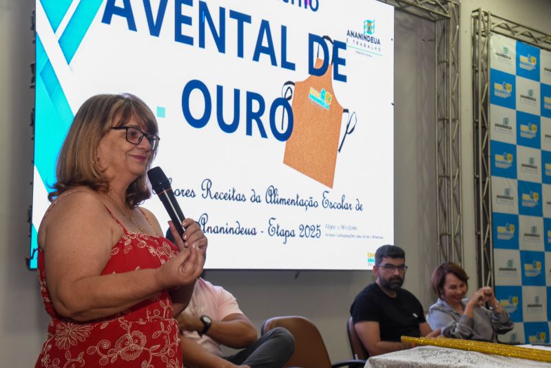 Premiação do Concurso Interno Avental de Ouro, no Auditório da SEMED
