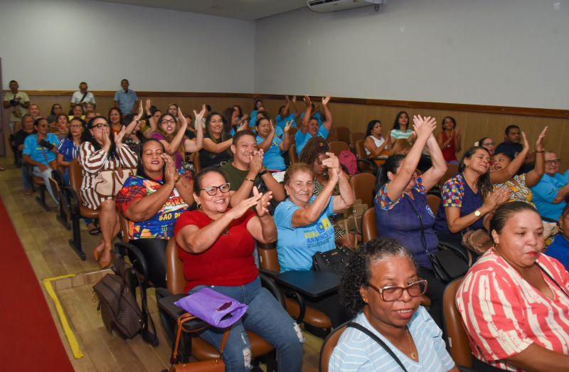 Premiação do Concurso Interno Avental de Ouro, no Auditório da SEMED