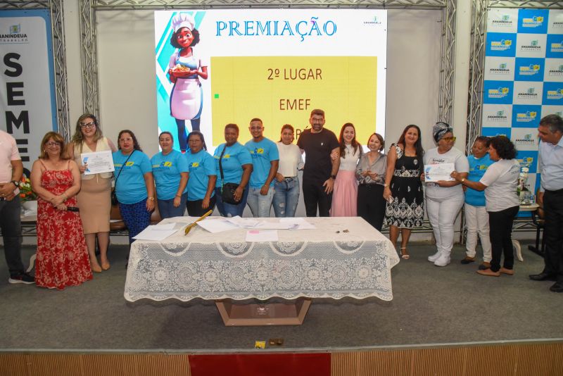 Premiação do Concurso Interno Avental de Ouro, no Auditório da SEMED
