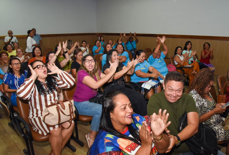 Premiação do Concurso Interno Avental de Ouro, no Auditório da SEMED