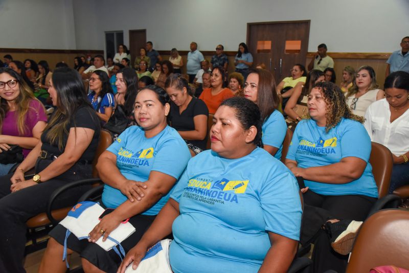 Premiação do Concurso Interno Avental de Ouro, no Auditório da SEMED
