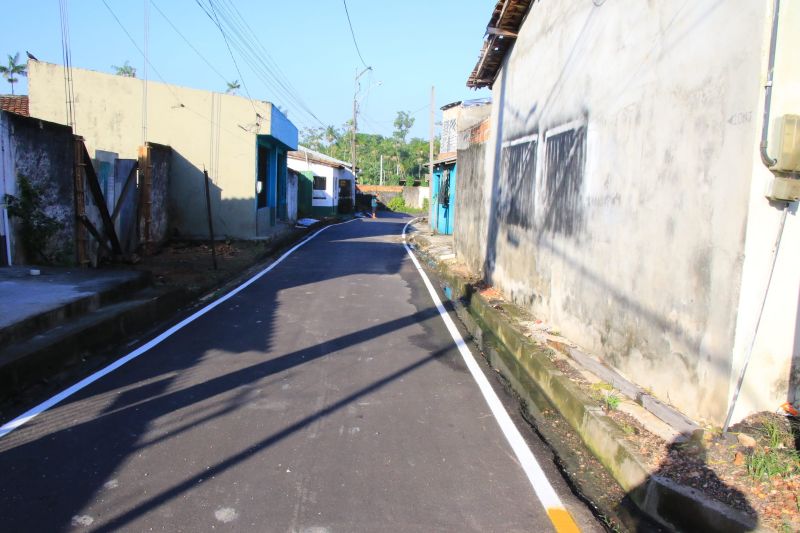 Inauguração das ruas Pavimentadas no bairro do Curuçambá