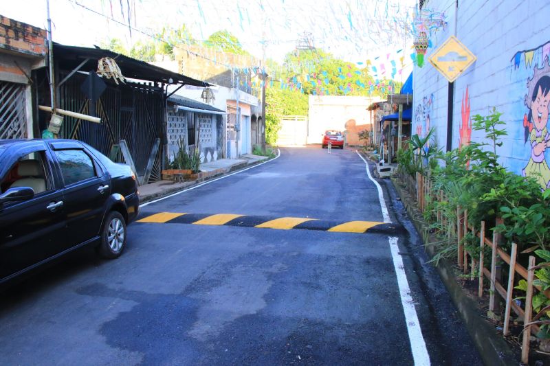 Inauguração das ruas Pavimentadas no bairro do Curuçambá