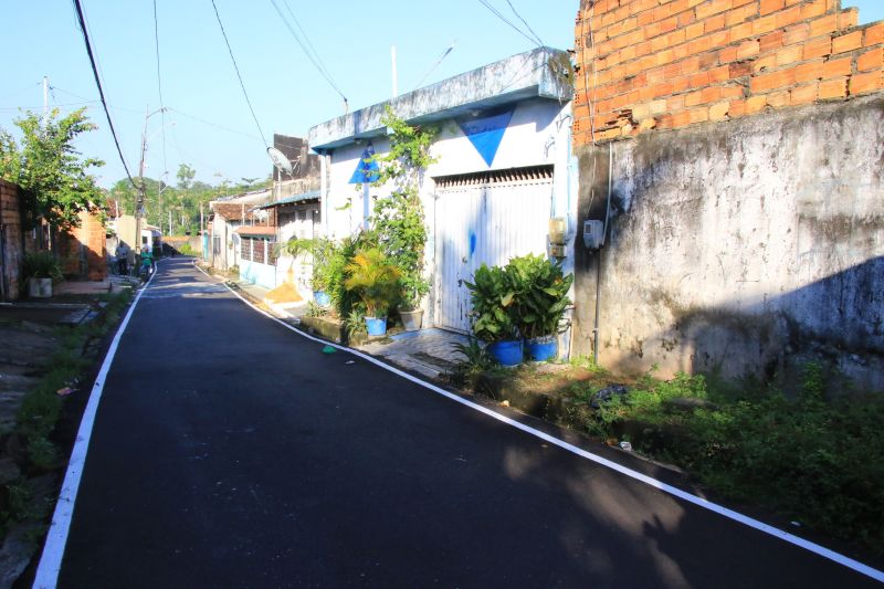 Inauguração das ruas Pavimentadas no bairro do Curuçambá