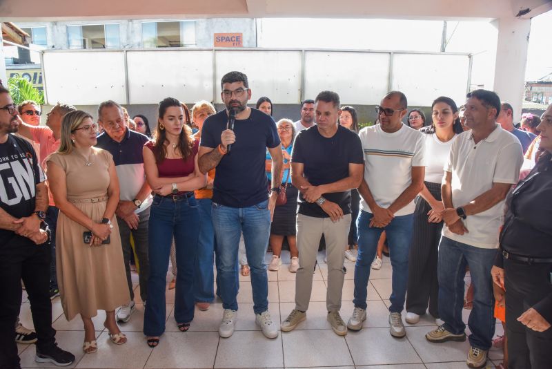 Entrega de Título de Propriedade na comunidade Jardim Vitória no bairro do Icuí