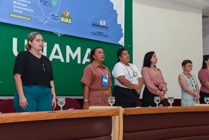 Conferência Municipal de Assistência Social no Auditório da Unama Br