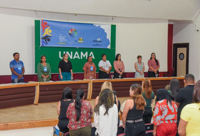 Conferência Municipal de Assistência Social no Auditório da Unama Br