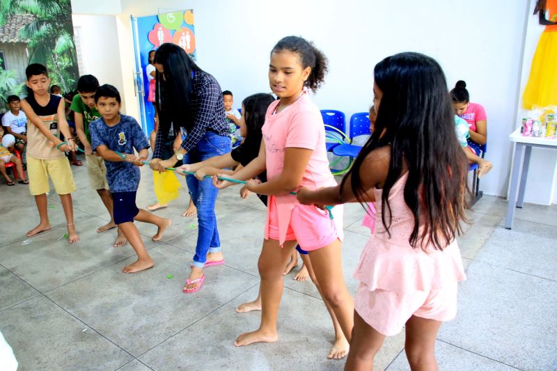 Colônia de Férias no CRAS Curuçambá