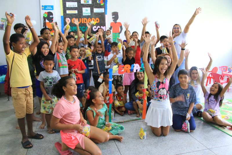 Colônia de Férias no CRAS Curuçambá