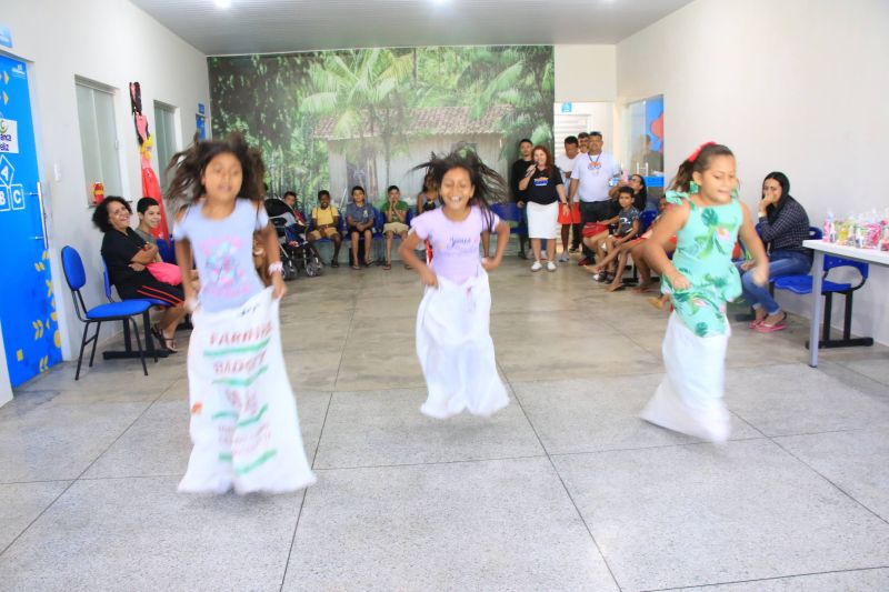 Colônia de Férias no CRAS Curuçambá