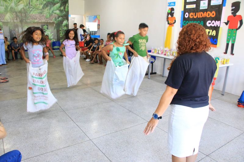 Colônia de Férias no CRAS Curuçambá