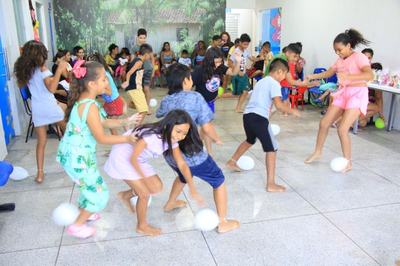Colônia de Férias no CRAS Curuçambá
